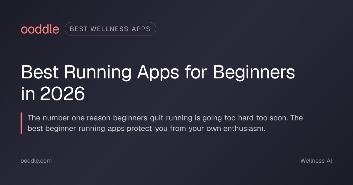 Best Running Apps for Beginners in 2026 - ooddle